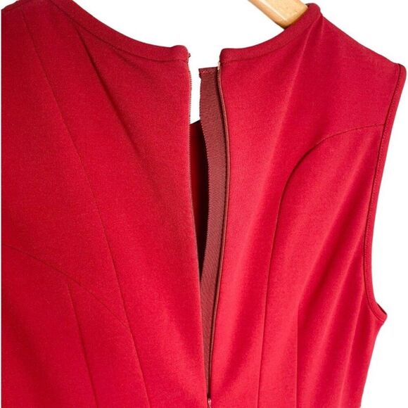 Derek Lam | Sleeveless Red Fit & Flare Midi Dress Size S | EUC - Picture 12 of 12
